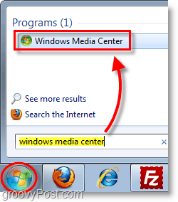 Κέντρο πολυμέσων των Windows 7 Media Center