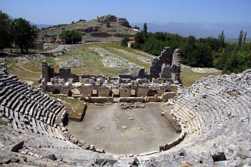Πληροφορίες για την Αρχαία πόλη Tlos