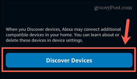 συσκευές alexa Discover
