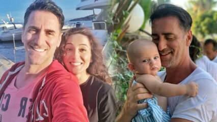 Ο ηθοποιός Bekir Aksoy, η σύζυγός του και το μωρό 8 μηνών έγιναν κορώνα!