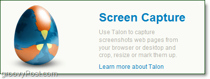 Το Talon είναι ένα πρόσθετο προγράμματος περιήγησης για καταγραφές screenshot