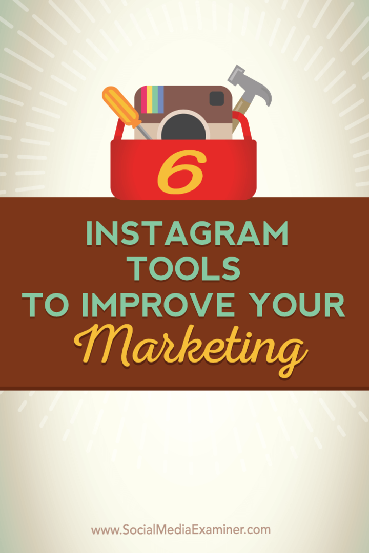 εργαλεία μάρκετινγκ instagram