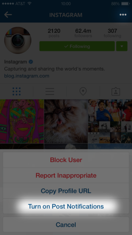 Το Instagram προσθέτει ειδοποιήσεις ανάρτησης