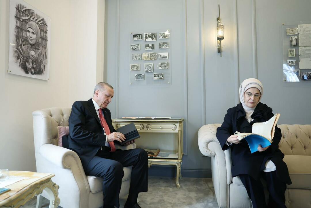 Ο πρόεδρος Ρετζέπ Ταγίπ Ερντογάν και η σύζυγός του Εμινέ Ερντογάν