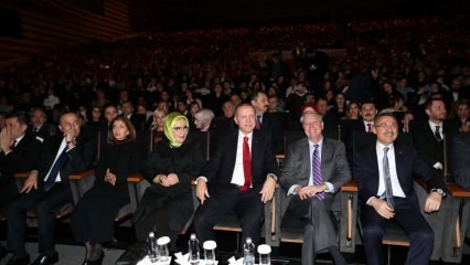 Ο Πρόεδρος Erdoğan και η Πρώτη Κυρία Fazıl Say παρακολούθησαν τη συναυλία