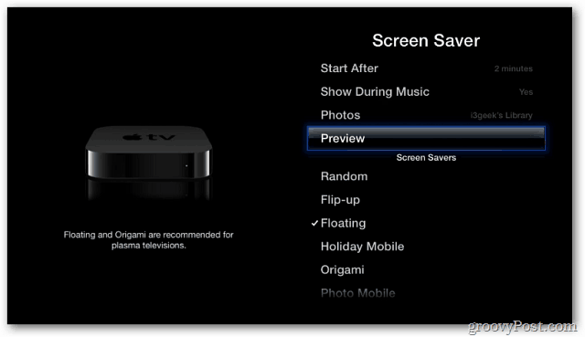 Apple TV: Χρησιμοποιήστε τις φωτογραφίες σας ως Screen Saver