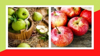 Θα αυξήσουν το βάρος τα πράσινα και κόκκινα μήλα; Αδυνάτισμα με αποτοξίνωση πράσινου μήλου