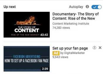  Η διαφήμισή σας στο YouTube ως βίντεο με χορηγία.