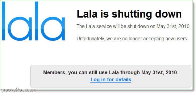Το lala.com κλείνει