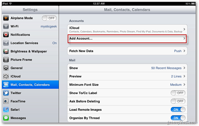 Πώς να ρυθμίσετε την αλληλογραφία στο iPhone, το iPad ή το iPod Touch