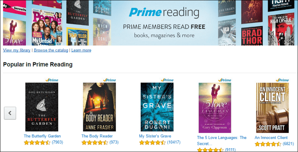 Amazon Προσφορές Prime Reading: Προσφέρει χιλιάδες δωρεάν βιβλία και περιοδικά