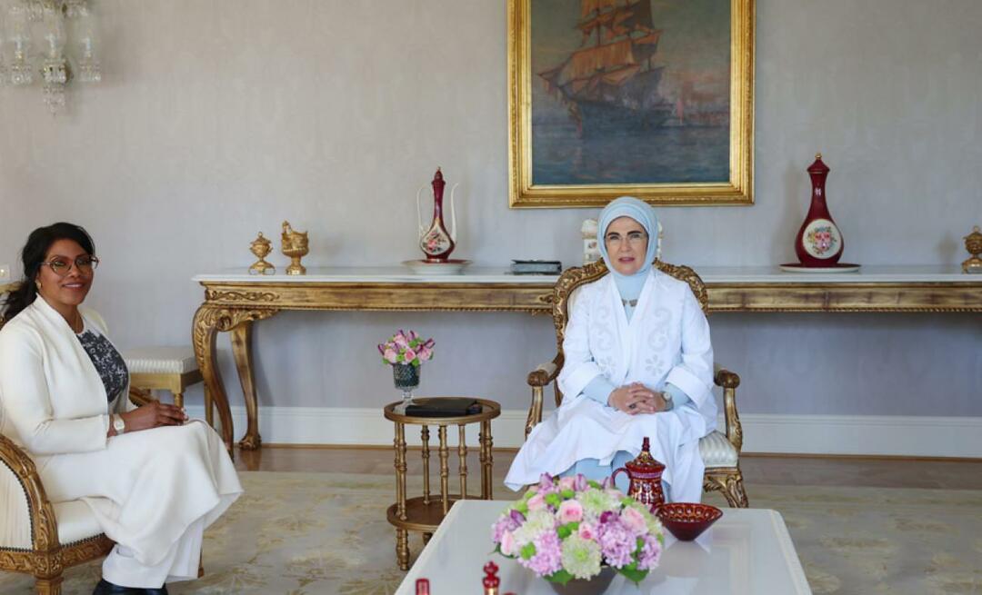 Η Πρώτη Κυρία Ερντογάν συναντήθηκε με την κόρη του Malcolm X, İlyasa Şahbaz