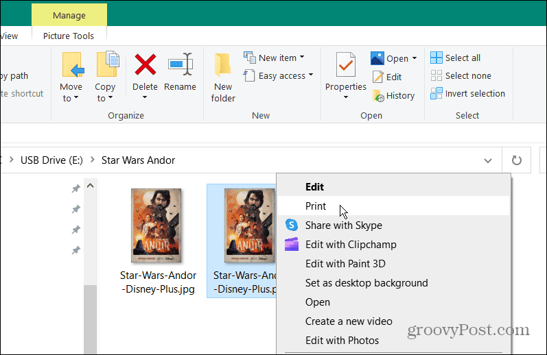 Μετατρέψτε ένα PNG σε PDF στα Windows