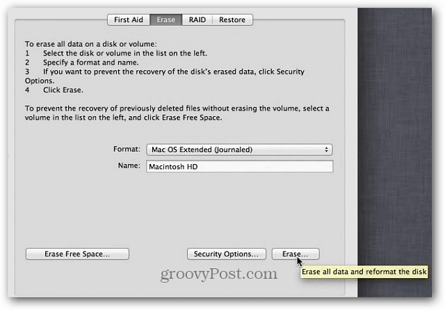 Πώς να διαγράψετε το σκληρό σας δίσκο Mac και να επανεγκαταστήσετε το OS X