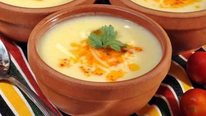 Πώς να φτιάξετε σούπα πατάτας γάλακτος; Πρακτική και νόστιμη σούπα γάλακτος πατάτας