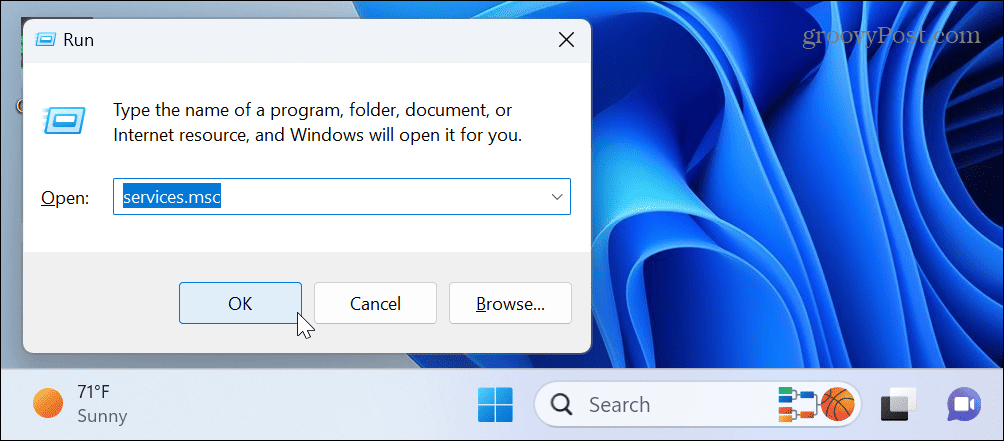 Διορθώστε το σφάλμα Windows Update 0x8007001d