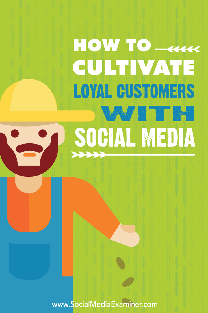 Πώς να καλλιεργήσετε πιστούς πελάτες με μέσα κοινωνικής δικτύωσης: εξεταστής κοινωνικών μέσων
