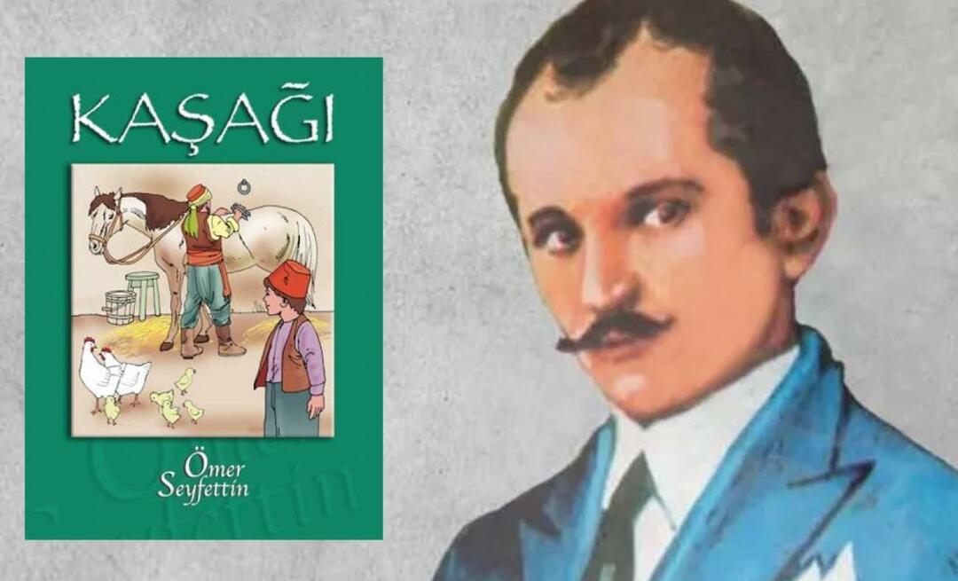 Αξέχαστη ιστορία του Ömer Seyfettin: Kağızı! Ποιο είναι το θέμα του βιβλίου που ονομάζεται 'Kağı';