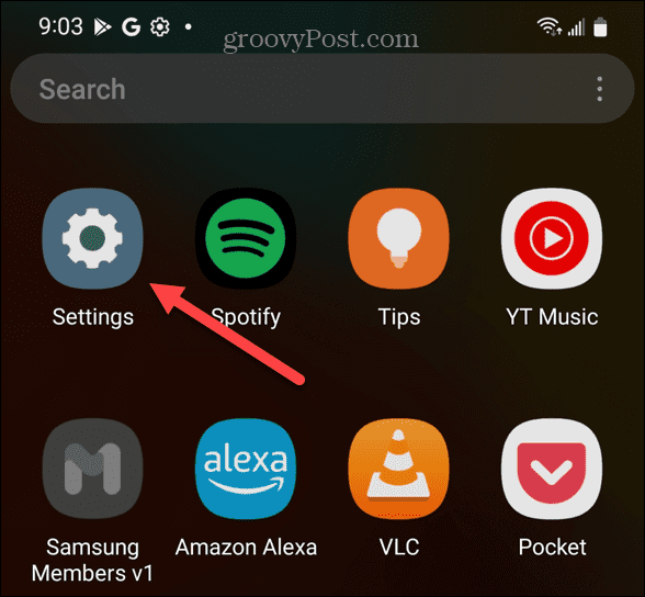 ρυθμίσεις android