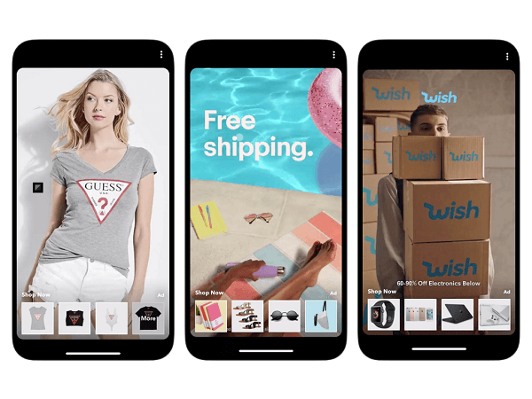Εκτός από την ανάπτυξη μιας ενσωμάτωσης με την Amazon, το Snapchat θα κάνει τις διαφημίσεις Shoppable Snap διαθέσιμες σε όλους τους διαφημιζόμενους μέσω της πλατφόρμας αυτόματης εξυπηρέτησης διαφημίσεων τον Οκτώβριο.