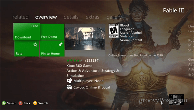 Μέλος του Xbox Live Gold; Εδώ είναι πώς να πάρει το δωρεάν αντίγραφο του Fable III