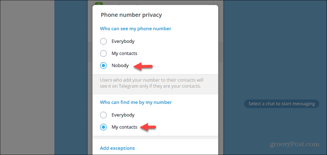 Πώς να κρύψετε τον αριθμό τηλεφώνου σας στο Telegram
