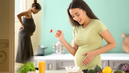 Τρόφιμα που κάνουν το μωρό να αυξάνει το βάρος κατά τη διάρκεια της εγκυμοσύνης! Γιατί το αγέννητο μωρό δεν αυξάνει το βάρος;