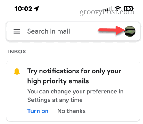 Ελέγξτε το χώρο αποθήκευσης Gmail