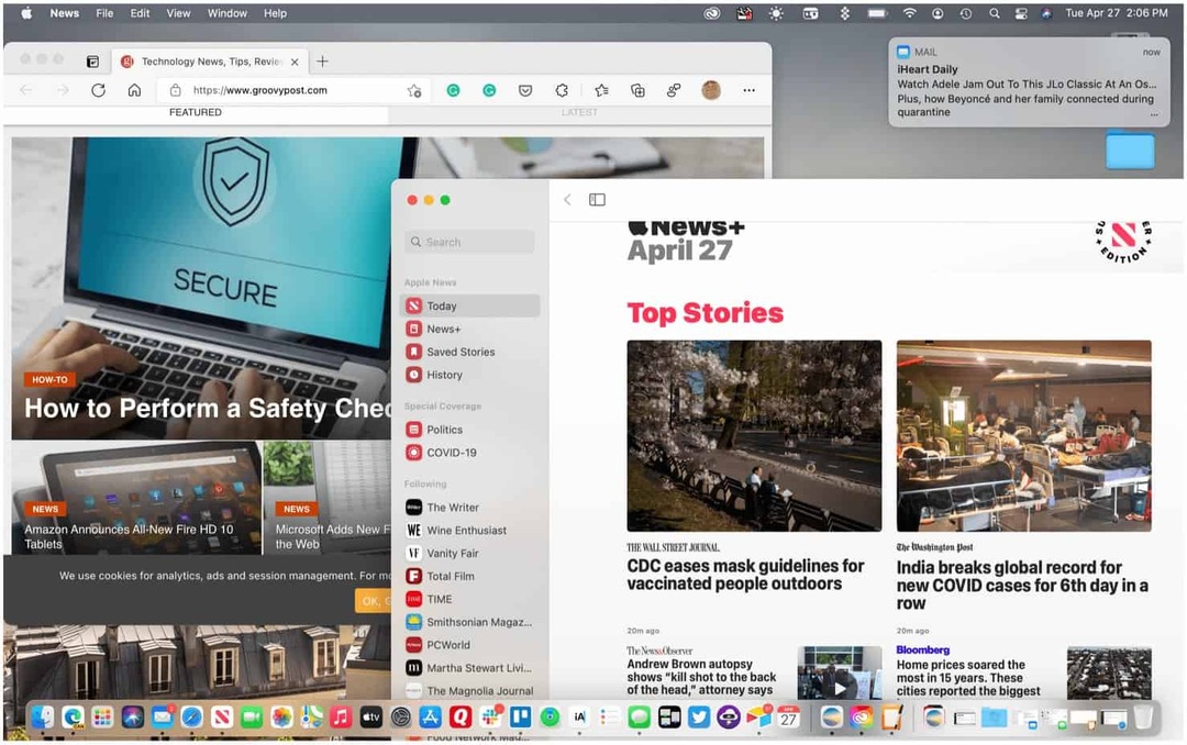 Πώς να τραβήξετε στιγμιότυπα οθόνης Mac και να εγγράψετε βίντεο στο macOS Big Sur