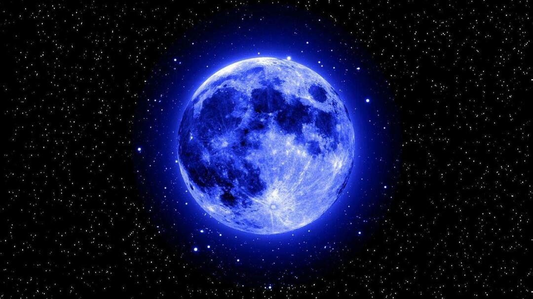 Τι είναι το Blue Moon; Πότε θα συμβεί το Blue Moon; Θα φανεί από την Τουρκία;