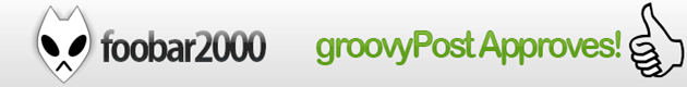 foobar2000 Έγκριση εφαρμογής groovypost επανεξέταση καλών παραθύρων