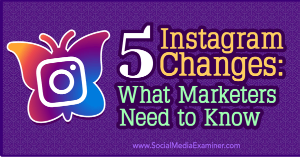 πώς οι αλλαγές στο instagram επηρεάζουν το μάρκετινγκ