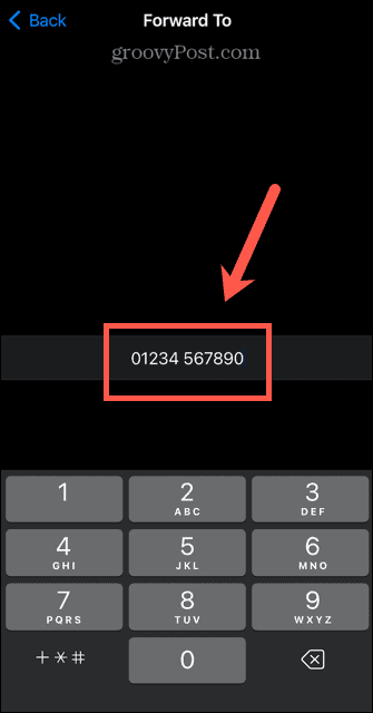 αριθμός προώθησης κλήσεων iphone