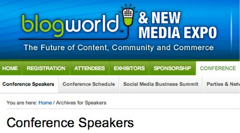 ομιλητές blogworld 2012