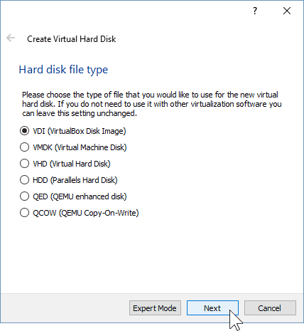 05 Καθορισμός τύπου σκληρού δίσκου (Εγκατάσταση των Windows 10)