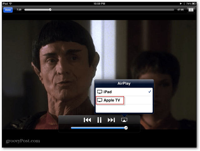 iPad στο Apple TV Video