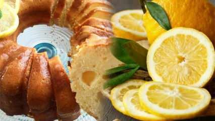 Νόστιμη συνταγή κέικ λεμονιού κατάλληλη για διατροφή! Πώς να φτιάξετε ένα κέικ λεμονιού στο σπίτι; Κόλπα