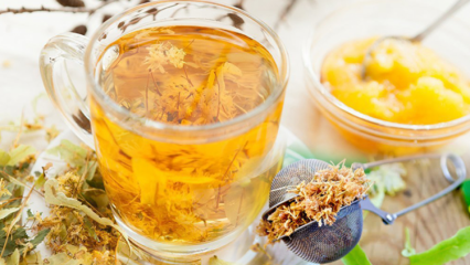 Αποτελεσματική μέθοδος αδυνατίσματος με linden από το Saraçoğlu! Πώς να φτιάξετε τσάι linden; Ανοιχτό στομάχι ...