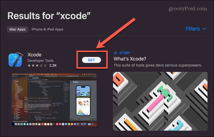 κατάστημα εφαρμογών λήψη xcode