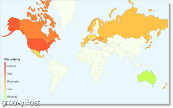 δείτε τάσεις της γρίπης σε όλο τον κόσμο, τώρα σε 16 ακόμη χώρες