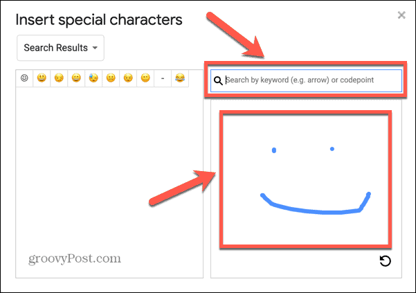 google docs σχεδιάζουν emoji