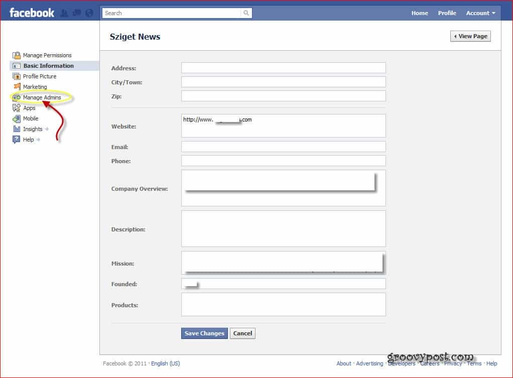 Πώς να προσθέσετε ή να αφαιρέσετε έναν διαχειριστή από την εταιρεία Facebook ή τη σελίδα ανεμιστήρων