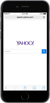 Yahoo Mobile Search Redesigned, δανείζεται από το Google και το Bing