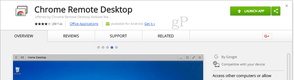 Απομακρυσμένη σύνδεση σε ένα Chromebook από τα Windows 10