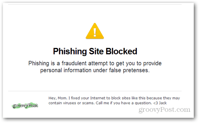 opendns phishing site μπλοκαριστεί