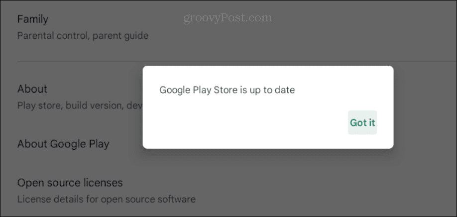 Το Google Play δεν λειτουργεί στο Chromebook