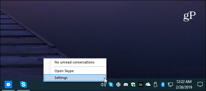 Ρυθμίσεις Skype Ρυθμίσεις συστήματος