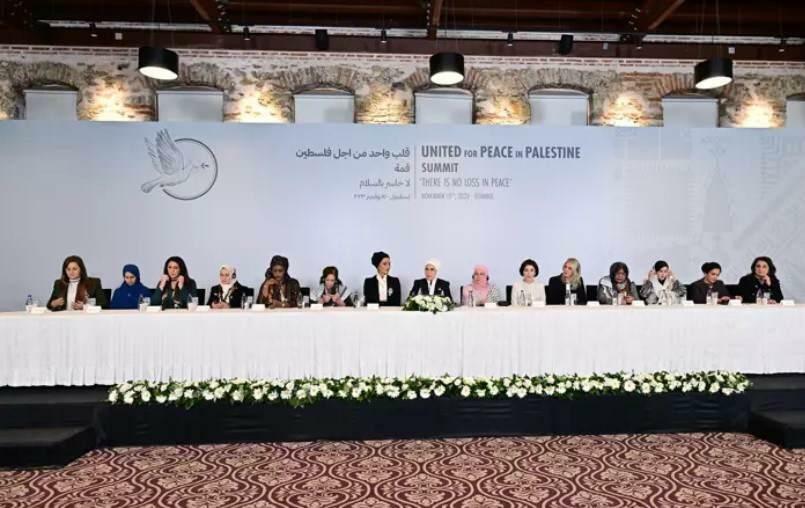 Δελτίο Τύπου της Συνόδου Κορυφής One Heart for Palestine Leaders' Wives