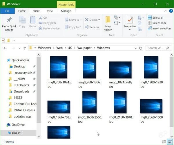 Εδώ είναι πώς να βρείτε τα Windows 10 Wallpapers