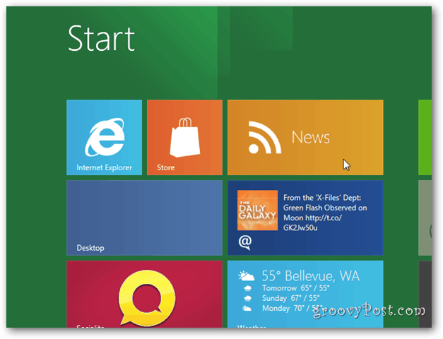 Windows 8 νέα για το Metro Desktop